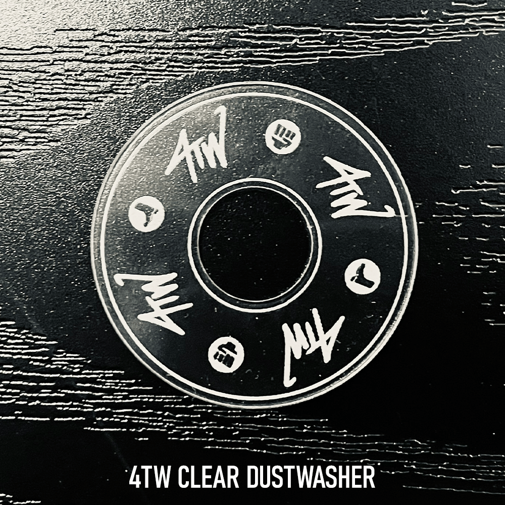 4TW Clear Etched Dustwasher | jonyfraze